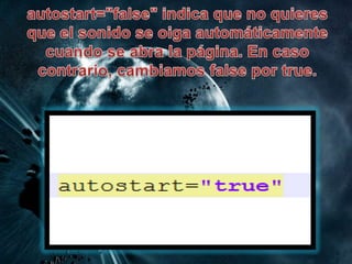 Audio y sonido en html