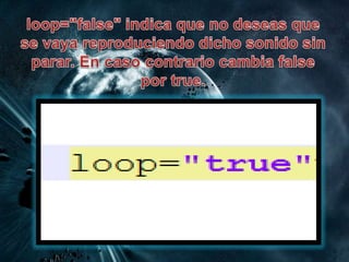 Audio y sonido en html