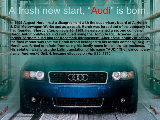 Audi case study marketing management picture