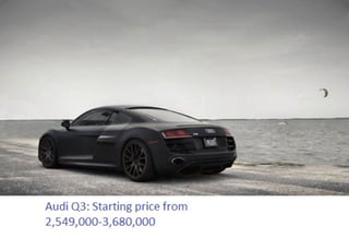 Audi Q3 Price List