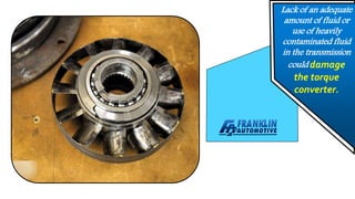 Audi Q3 Torque Converter Failure causes, Signs and Solutions PPTX