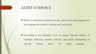 Comprehensive Guide to Audit Evidence and Sampling Techniques in ...