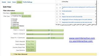 2. index bloat




seer interactive   @anniecushing
 