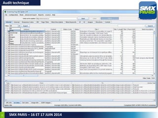 25
SMX PARIS – 16 ET 17 JUIN 2014
Audit technique
 