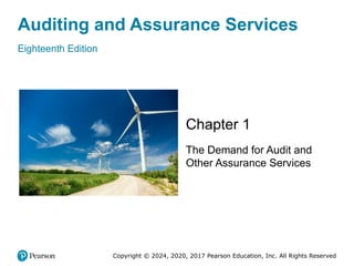 audit 1.pptx principles of Auditing Chapter 1 | PPTX
