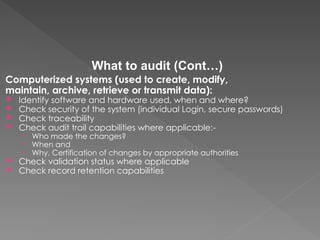 Audit and inspection in clinical trials.ppt
