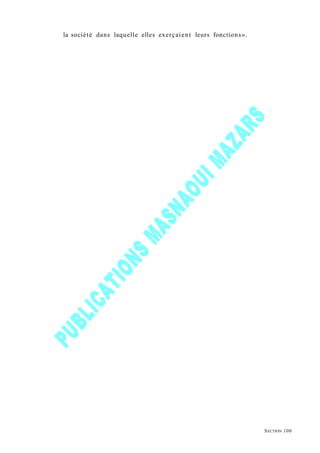 la société dans laquelle elles exerçaient leurs fonctions».
SECTION 100
 