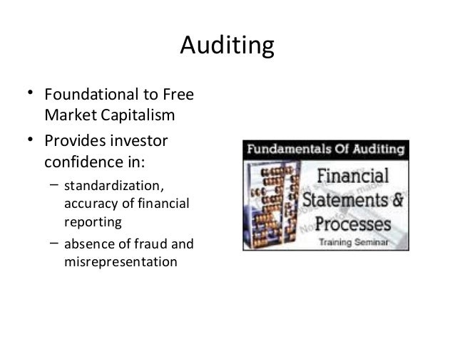 Audit Accounting Foundation Of Free Market Capitalism