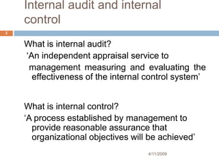 External &Internal Audit System