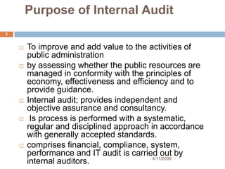 External &Internal Audit System