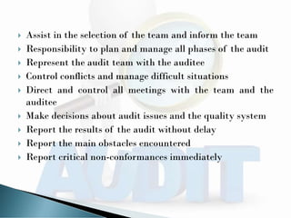 Audit and regulatory compliance | PDF
