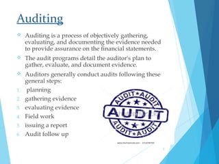 assignment audit your understanding 3 1