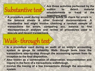 Audit bab1 sem 6- Audit Approach | PPTX