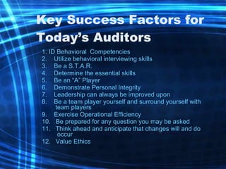 Audit Careers | PPT