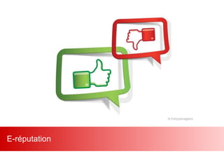 Web 2.0 : Stratégie, outils et pratique
1212
E-réputation
 