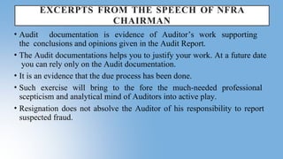 AUDIT_DOCUMENTATION Power Point Presentation | PPTX