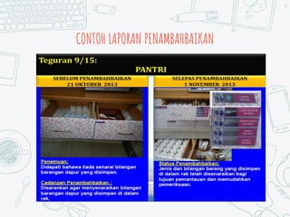 CONTOH LAPORAN PENAMBAHBAIKAN
68
 