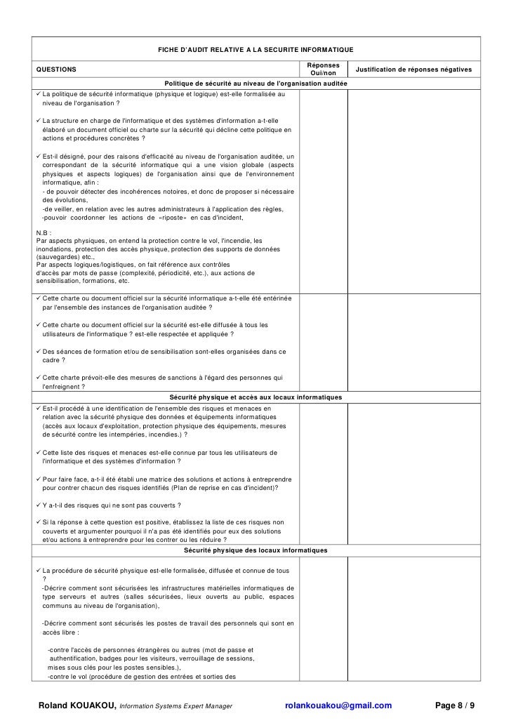 La Charte Informatique Est Un Document Edite Par Une Organisation