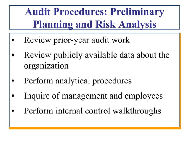 Audit evidence a framework (ppt ch7[1].pdf) | PPT