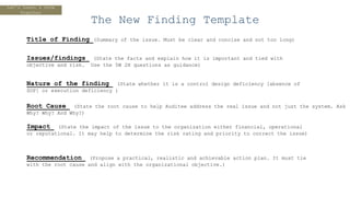 Simple Findings Visual Audit Findings - How to Write and Add value.pptx