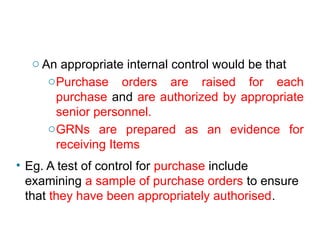 Purchase Control Testing Audit_I_Chapter_3,_Pt_II,_Assessing_Risk_of_Material_Missstatement.pptx