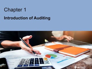 Copyright © 2008 Pearson Addison-Wesley. All rights reserved.
Chapter 1
Introduction of Auditing
 