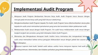 Auditing-A (Kel. 1 Audit Plan, Program, dan Teknik).pptx