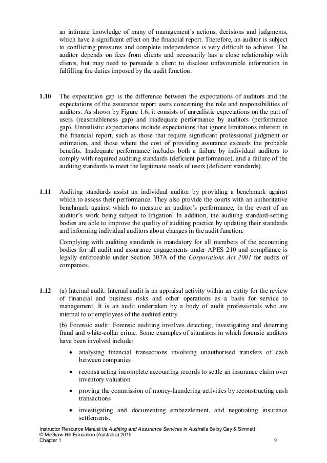 Auditing And Assurance Services In Australia 6th Edition Louwers Soluâ€¦