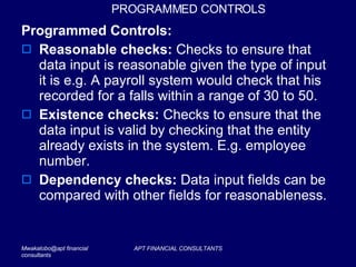 Auditing In Computer Environment Presentation | PPT