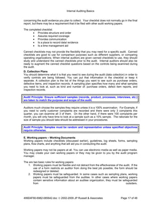 Auditing Basics | PDF