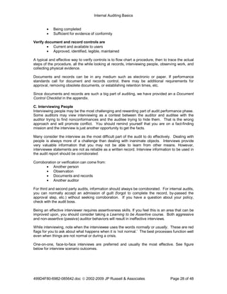 Auditing Basics | PDF