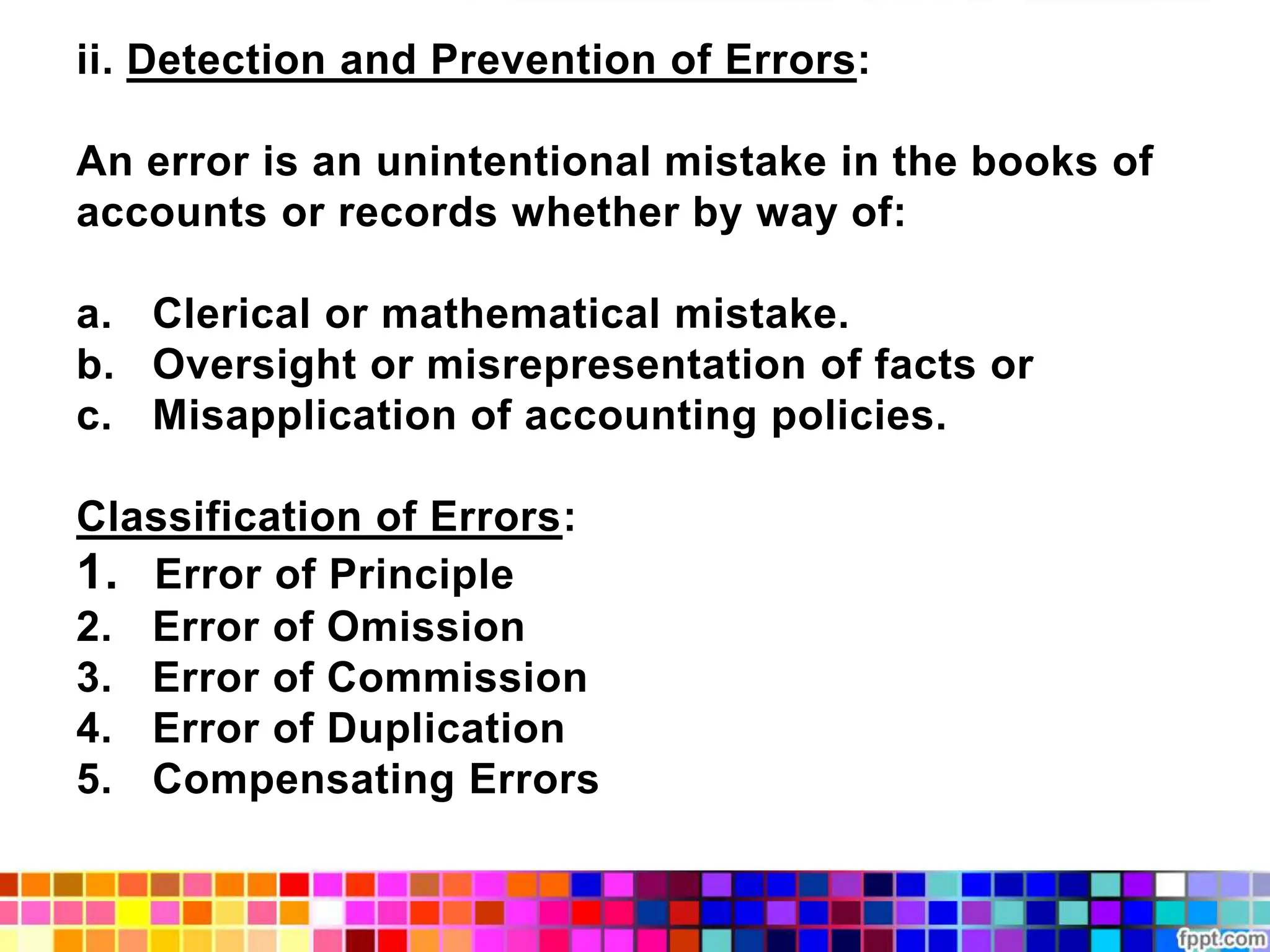 Auditing study material for b.com final year students | PPTX