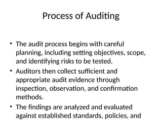 Auditing and auditing systems in india_Detailed | PPTX