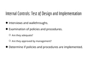 Auditing information systems | PDF