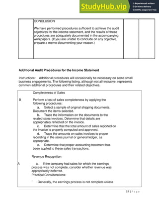 Auditing Manual For A Poultry Business | PDF