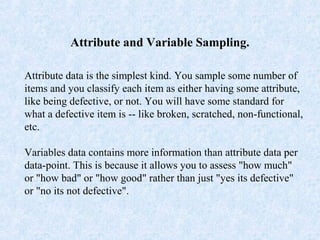 Auditing sampling presentation | PPT