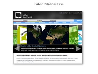 Public Relations Firm

 