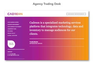 Agency Trading Desk

 