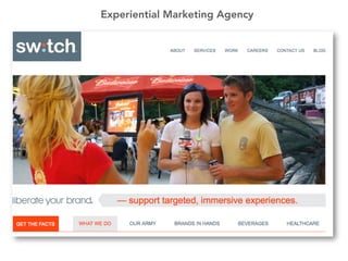 Experiential Marketing Agency

 