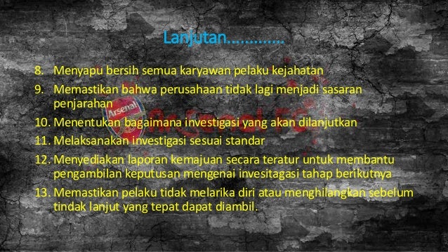 Investigasi dan Audit Investigatif 11&12 -Tuanakotta