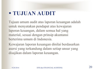 prosedur audit keuangan