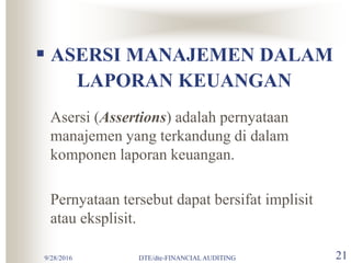 prosedur audit keuangan