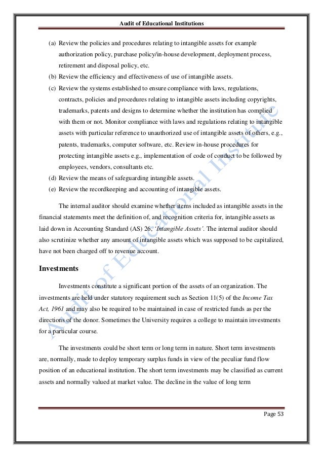 accounting procedures in educational institution in Participants or educational quality continuing commitment of the institution to the business and/or accounting programs affected by the substantive change. accounting procedures in educational institution in Participants or educational quality continuing commitment of the institution to the business and/or accounting programs affected by the substantive change.