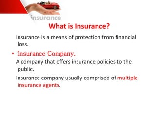 Audit of insurance companies | PPTX
