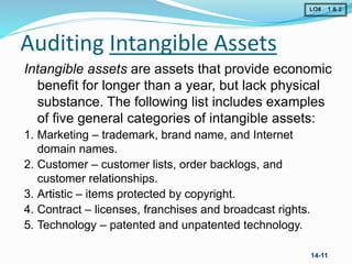 Audit of other assets (and related items) | PPSX