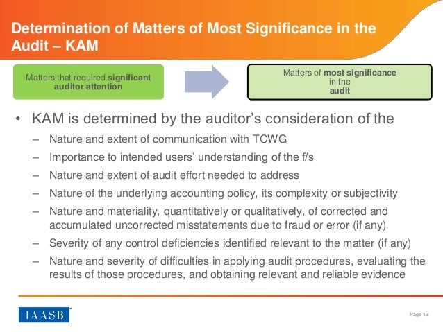 Communication With Those Charged With Governance Sample Letter Communication With Those Charged With Governance Sample Letter