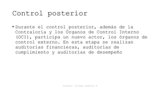 conceptos de auditoria, tipos y clasificación | PPTX