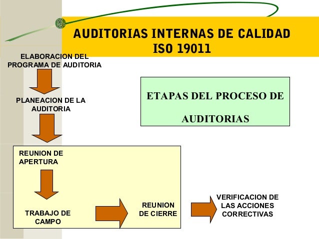 Etapas Del Proceso De Auditor 237 A Interna Mind Map Riset