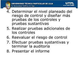 Evaluar los riesgos inherentes
