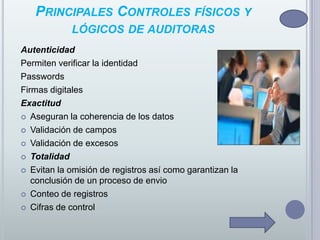 REQUERIMIENTOS DEL AUDITOR DE SISTEMASEntendimiento global e integral del negocio, de sus puntos claves, áreas críticas, entorno económico, social y político. 2. Entendimiento del efecto de los sistemas en la organización. 3. Entendimiento de los objetivos de la auditoría. 4. Conocimiento de los recursos de computación de la empresa. 5. Conocimiento de los proyectos de sistemas. 